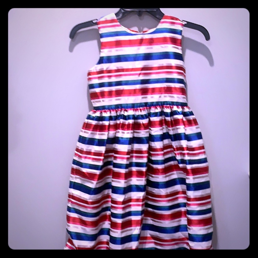 Girls Gymboree Striped Dress.   Sz 8